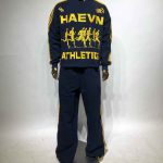 Custom Sweatsuits Sun Faded 100% Cotton Zip up hoodies jacket Sweatsuit set Vintage Acid Wash Sweatpants And Hoodies Set