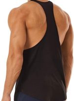 Men Gym Muscle Sleeveless Shirt Male Vest Tank Tops Bodybuilding Customized Clothing Print Summer Spandex / Cotton Breathable - Image 6