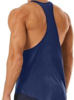 Men Gym Muscle Sleeveless Shirt Male Vest Tank Tops Bodybuilding Customized Clothing Print Summer Spandex / Cotton Breathable - Image 12