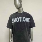 Custom Heavyweight French Terry 100% Cotton DTG Printing Cropped Distressed Long Sleeve Shirt Acid Washed Men Tees
