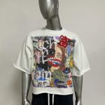 Custom High Quality T-shirt Box Oversized Tshirts Streetwear HeavyWeight 100% Cotton Boxy Fit Cropped T Shirt For Men