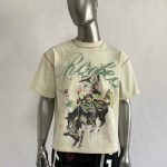 Custom Puff Print Logo acid wash wholesale vintage 100% cotton Hip Hop printing graphic blank oversized mens tshirts