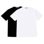 Wholesale Blank T Shirt Custom 100% Cotton t-shirt Printing logo for Mens Plain t shirts Printed White Black T Shirt - Image 2