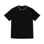 Wholesale Blank T Shirt Custom 100% Cotton t-shirt Printing logo for Mens Plain t shirts Printed White Black T Shirt - Image 4