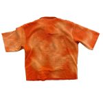 Custom Print Logo Vintage Streetwear Heavyweight Cotton Oversized Embroidered Tee Distressed Cropped Men’s T shirt - Image 4