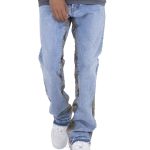 Wholesale Breathable High Custom Cotton Men Flare Jeans - Image 5