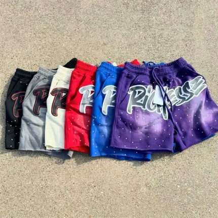 Custom Men’s Shorts Puff Printed Shorts